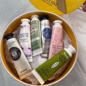 New! 6Pc L'Occitane Hand Cream Gift Set
